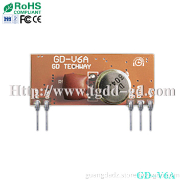 433MHz Wireless Receiver Module for Car Alarm (GD-V6A)
